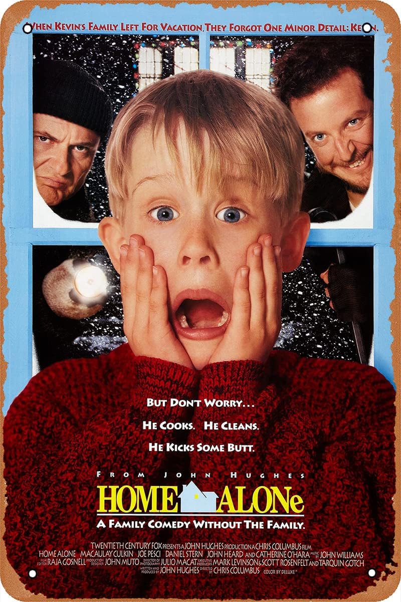 QIAN&XII Home Alone Movie Post - Brass Weight Plate reseña y precio