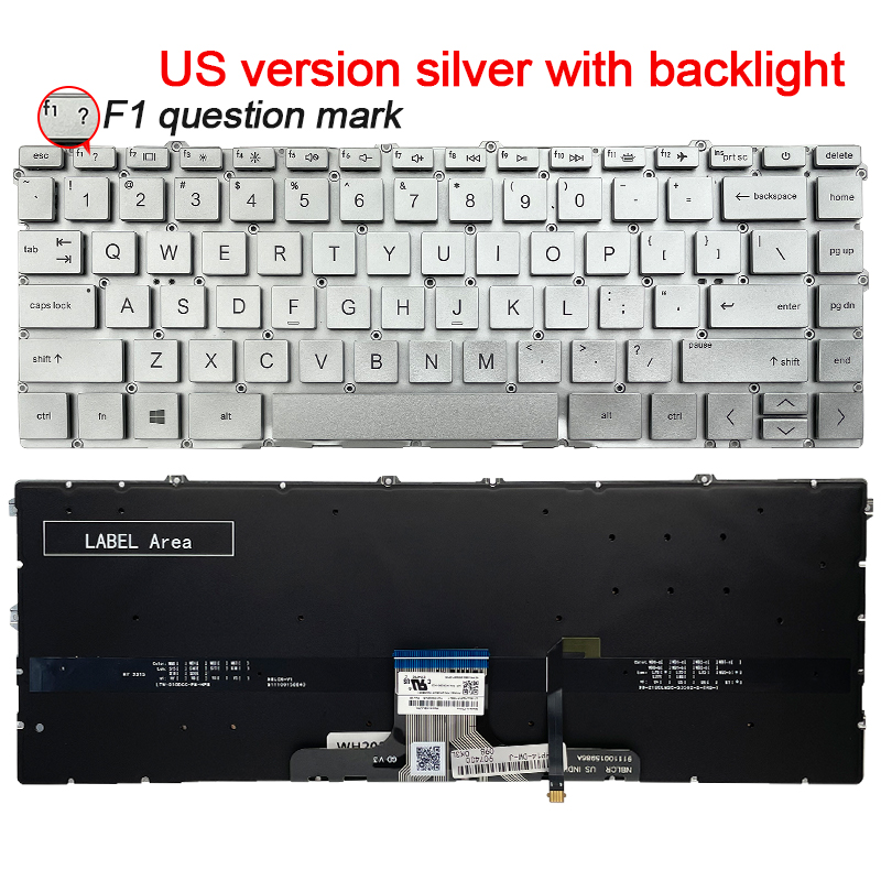 US/SP Laptop keyboard For HP P - Gaming Keyboard E Yooso reseña y precio