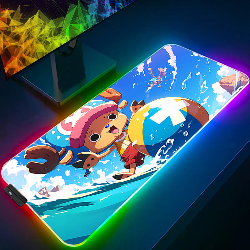 RGB Mouse Pad one piece Tony T - Gaming Keyboard Nearby reseña y precio