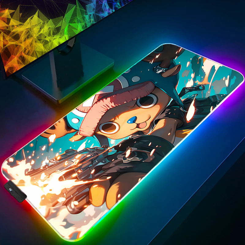RGB Mouse Pad one piece Tony T - Gaming Keyboard Nearby reseña y precio