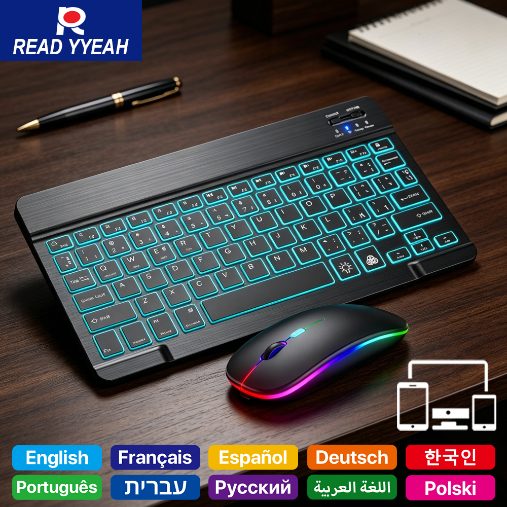 2026 Backlight Bluetooth Keybo - Gaming Keyboard Mouse Combo reseña y precio
