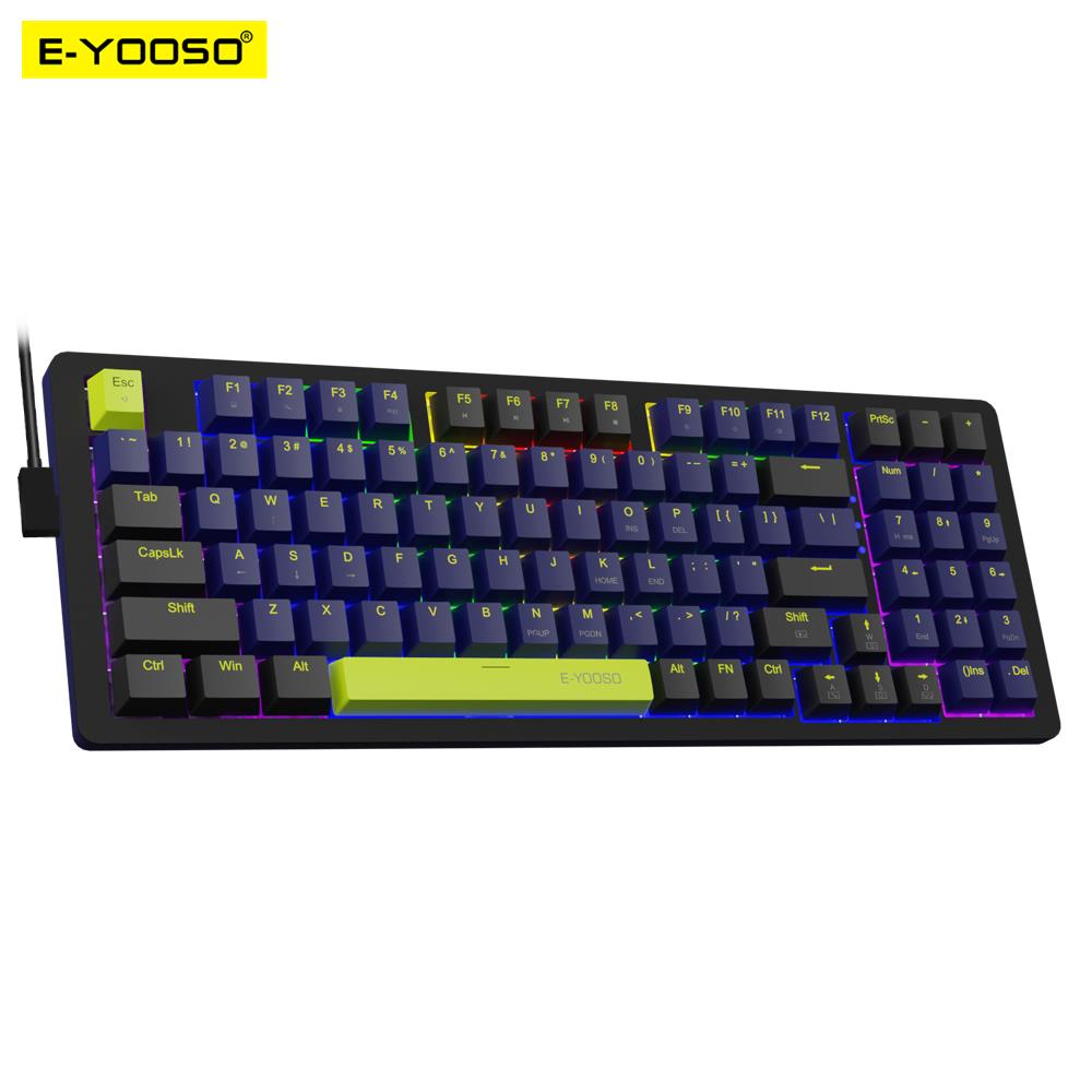 E-YOOSO Z94 USB Mechanical Gam - Gaming Keyboard E Yooso reseña y precio