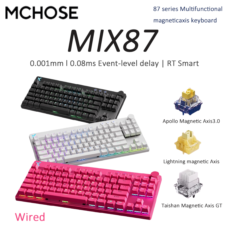 MCHOSE MIX87 Multifunctional m - Gaming Keyboard Expensive reseña y precio