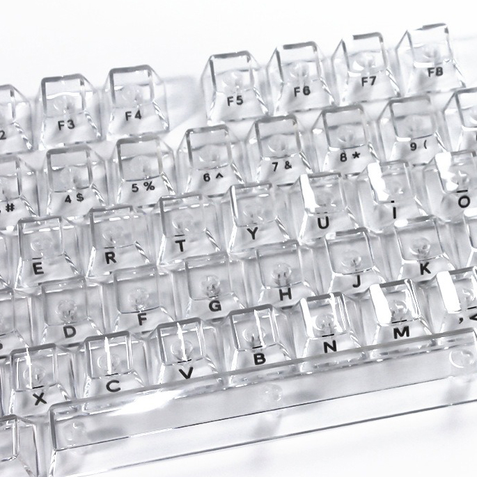 Crystal Transparent Cherry Pro - Keyboard Gaming Transparent reseña y precio