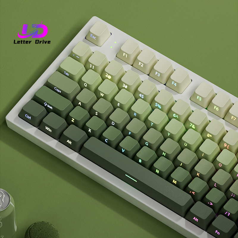 135 Key Cherry Profile Green G - Gaming Keyboard Typewriter reseña y precio