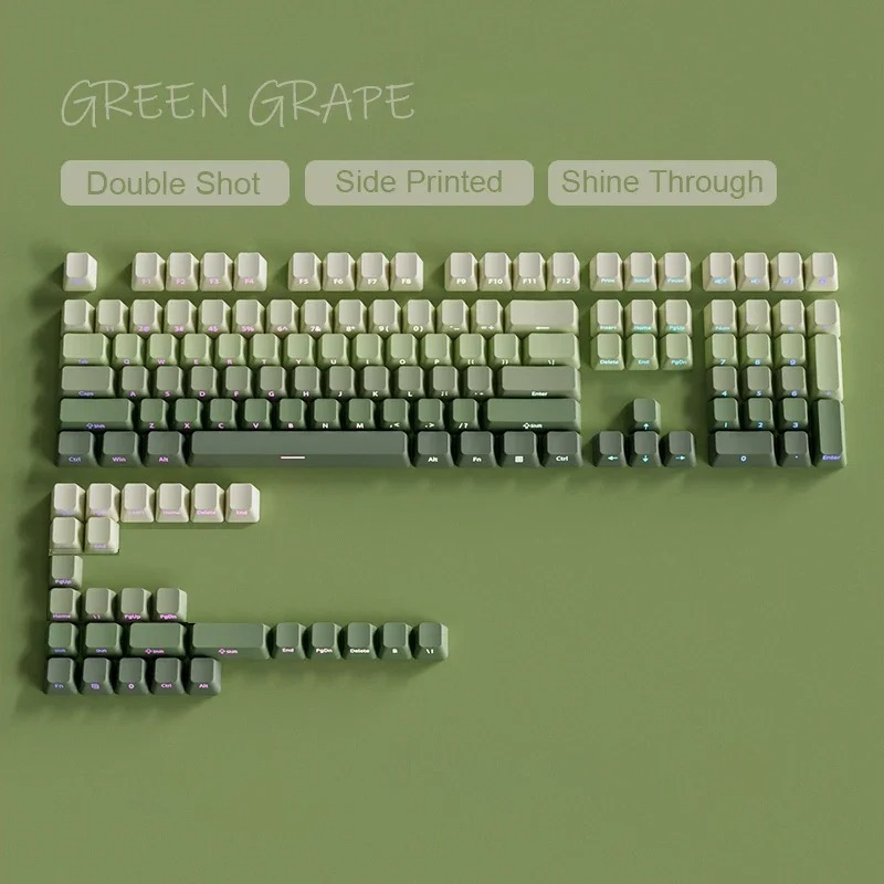 135 Key Cherry Profile Green G - Gaming Keyboard Typewriter reseña y precio