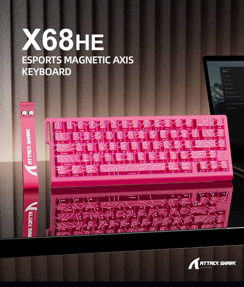 ATTACK SHARK X68HE Magnetic Ke - Gaming Keyboard Expensive reseña y precio