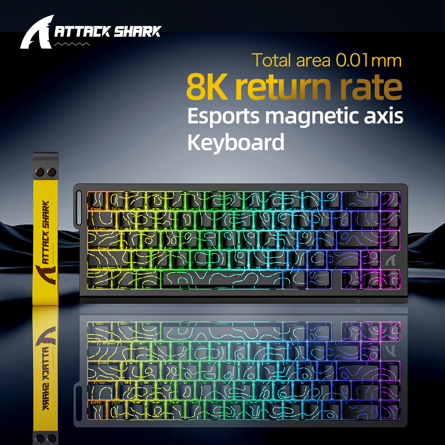 ATTACK SHARK X68HE Magnetic Ke - Gaming Keyboard Expensive reseña y precio