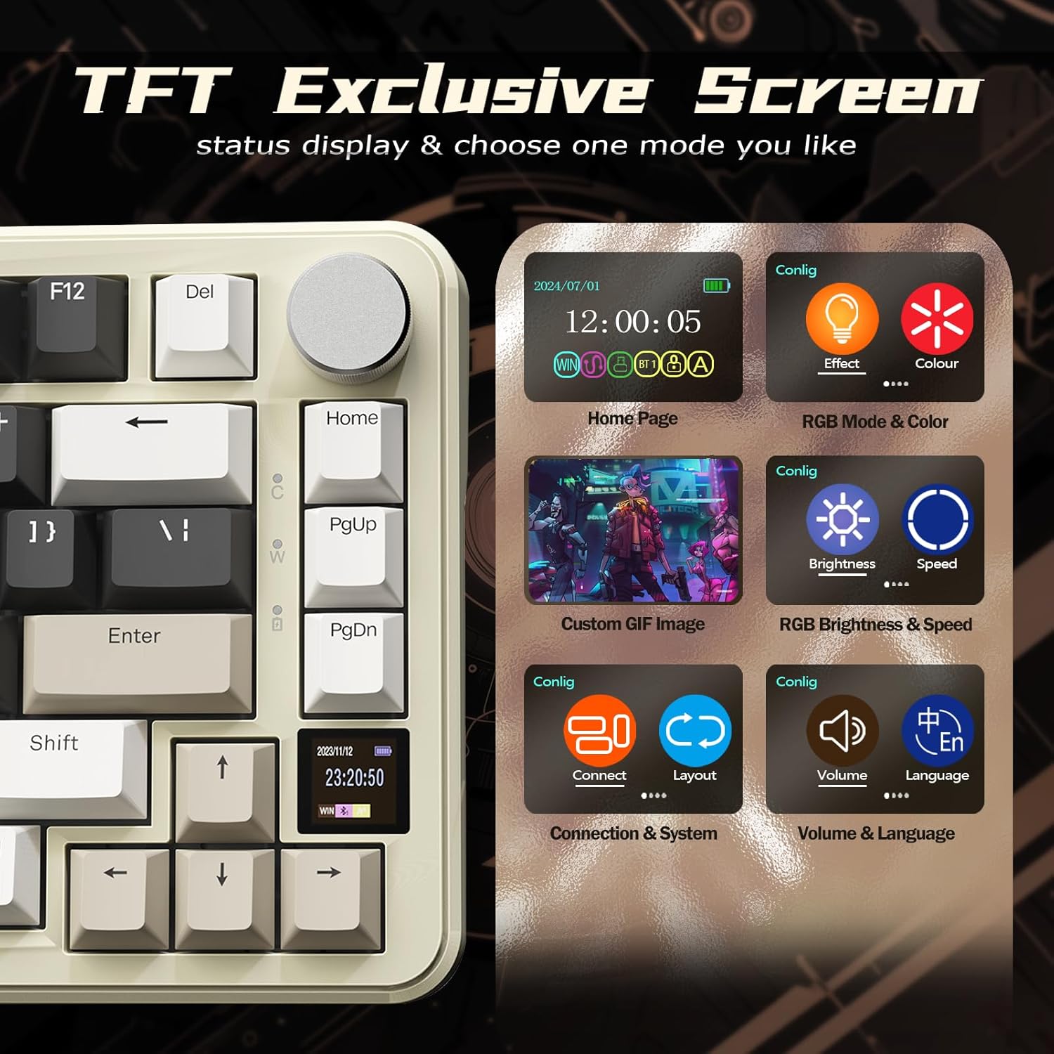ATTACK SHARK X85Pro 75% Triple - Keyboard Gaming Mac reseña y precio