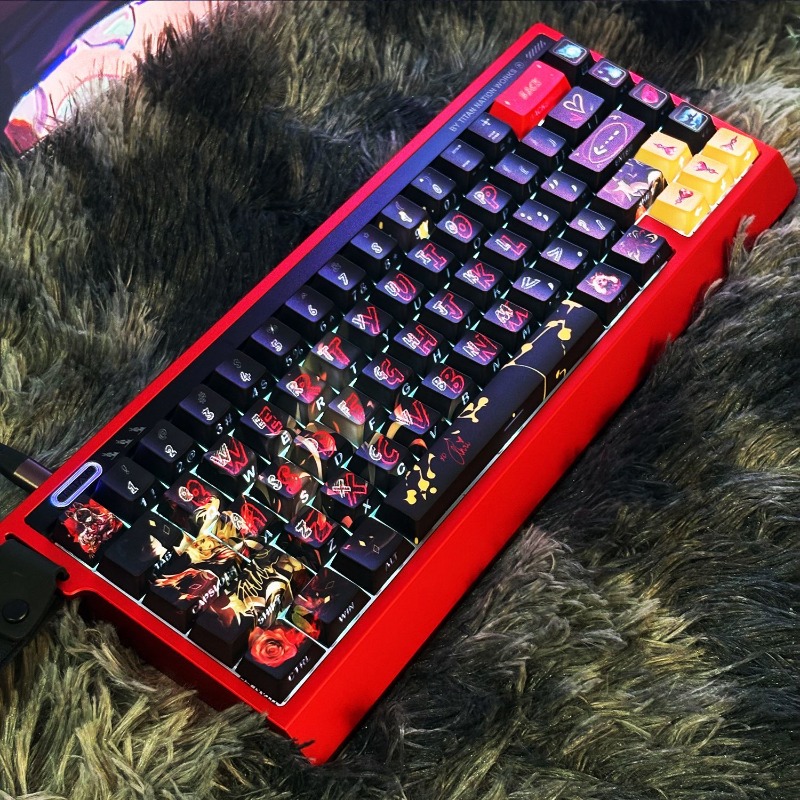 Faker Hall of Fame Ahri themed - Gaming Keyboard Hall Effect reseña y precio