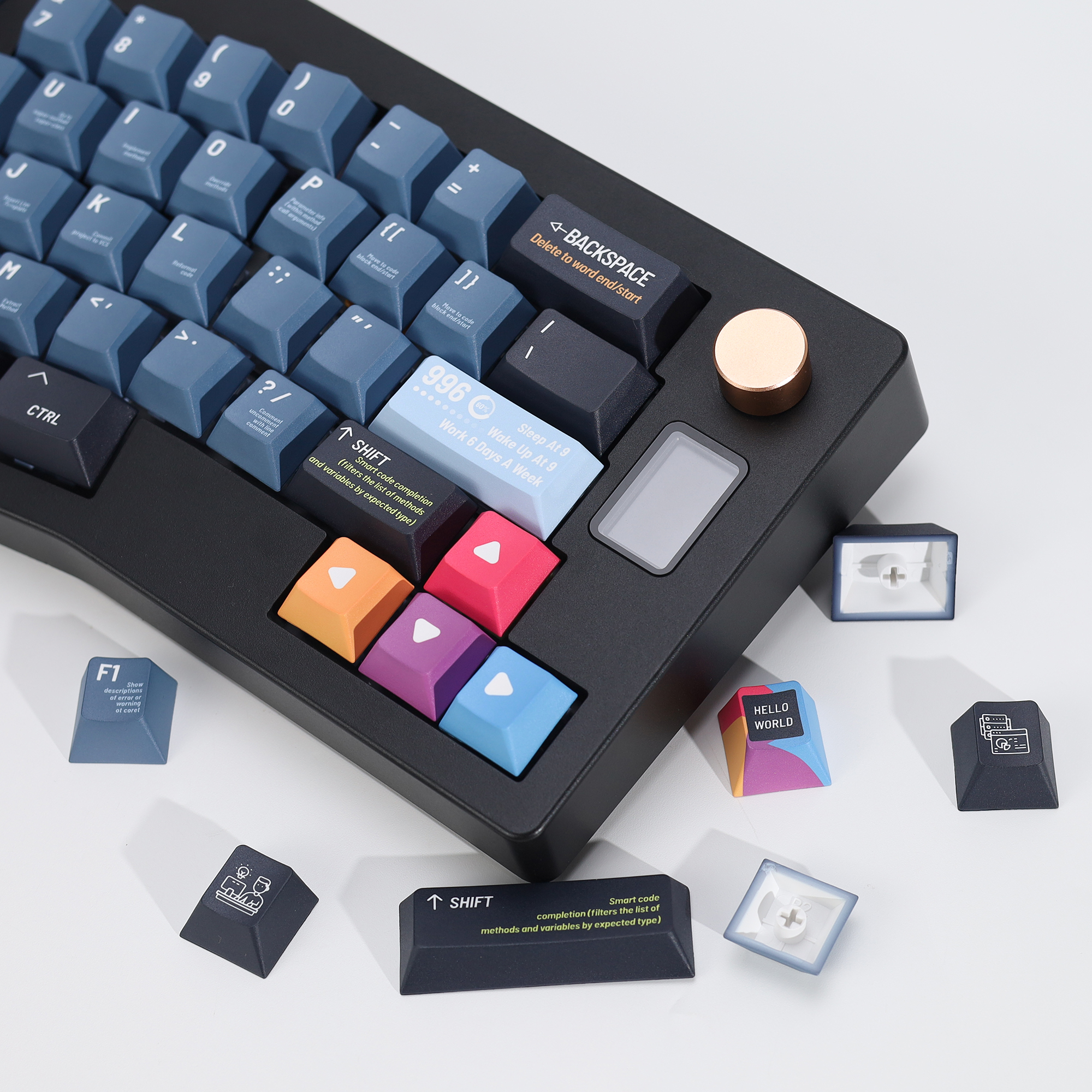 KBDiy Black Programmer Keycap  - Keyboard Gaming Black reseña y precio