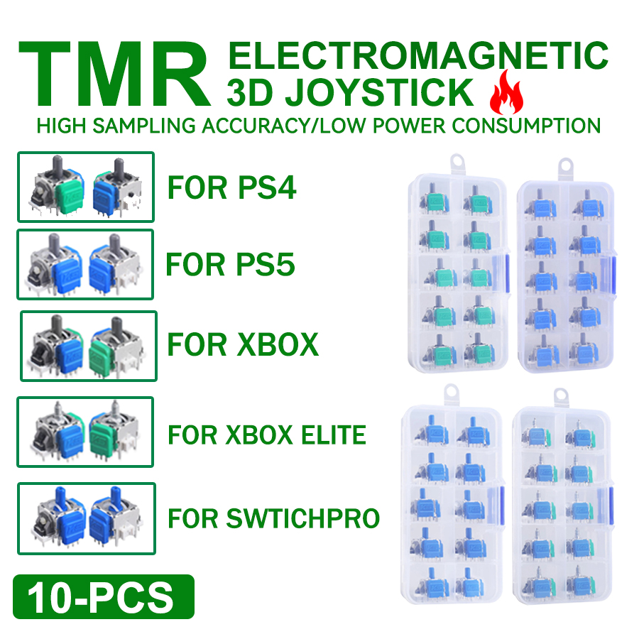 10-Pack TMR Electromagnetic Ha - Gaming Keyboard Hall Effect reseña y precio