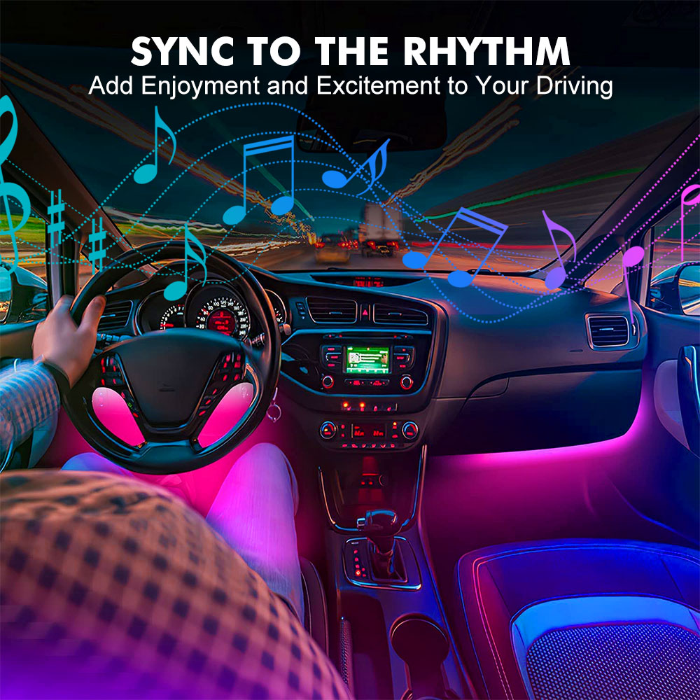 Neon LED Interior Car Light AP - Rgb Underglow Strip reseña y precio
