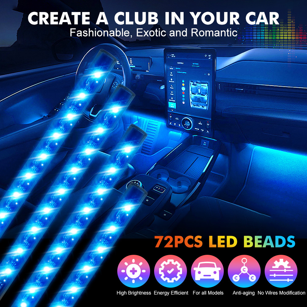 Neon LED Interior Car Light AP - Rgb Underglow Strip reseña y precio