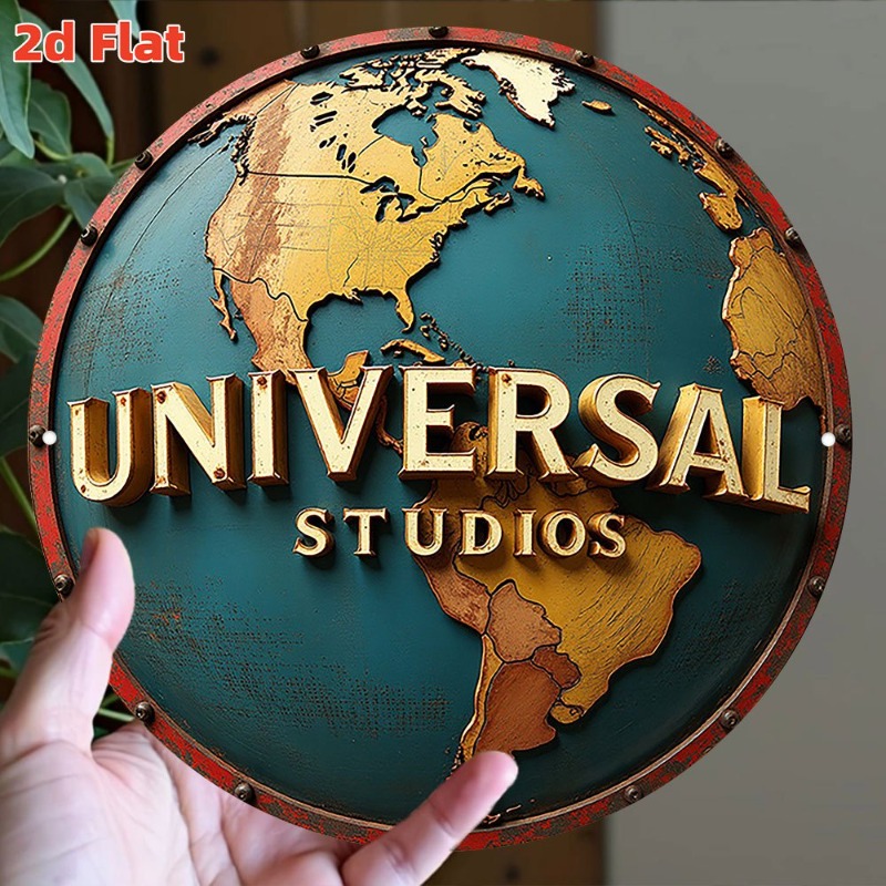 Vintage Metal Wall Art - Studi - Brass Weight Plate reseña y precio