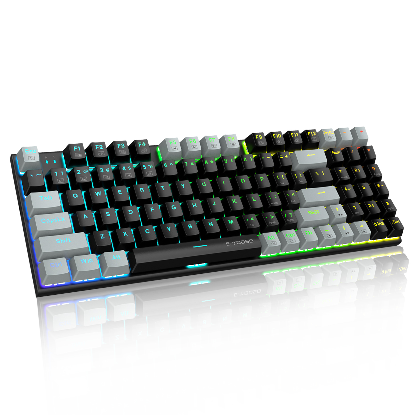 E-YOOSO Z-19 Mechanical Gaming - Gaming Keyboard E Yooso reseña y precio