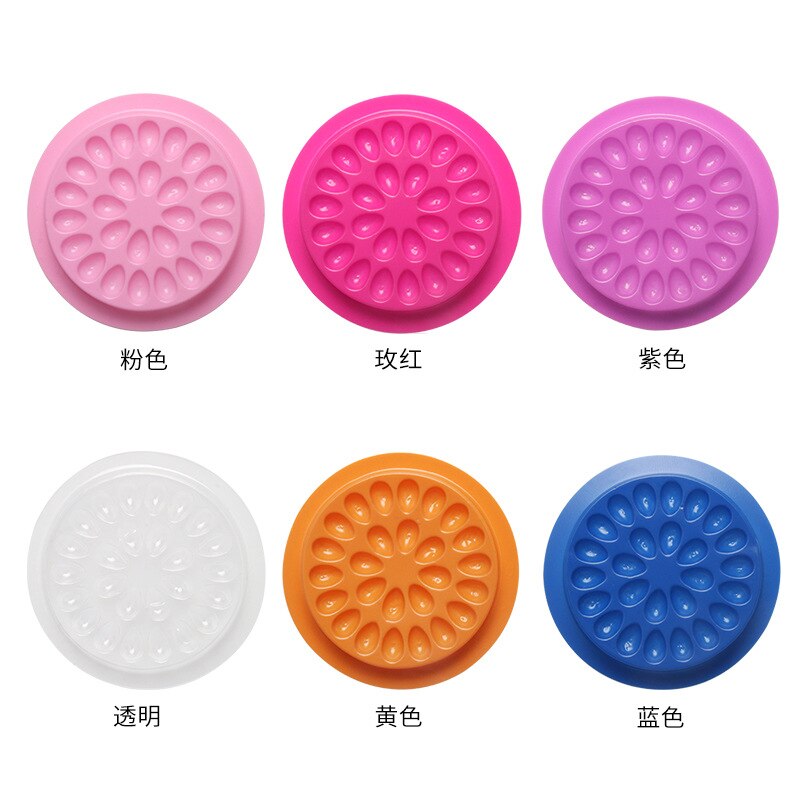 100pcs Eyelash Glue Holder Eye - Gasket Mount Kit reseña y precio