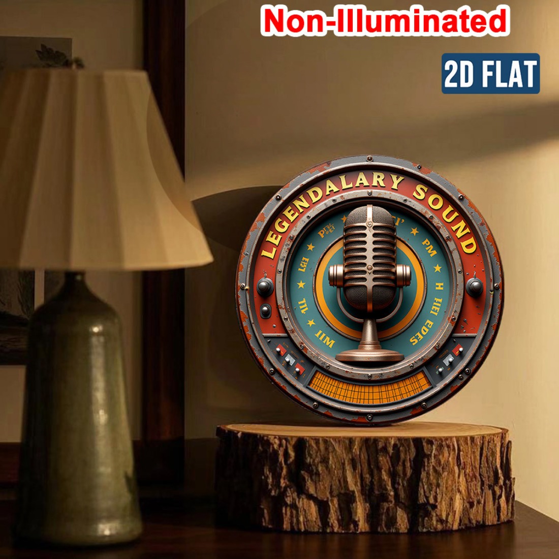 Vintage Stereo Wall Art 2D Met - Brass Weight Plate reseña y precio