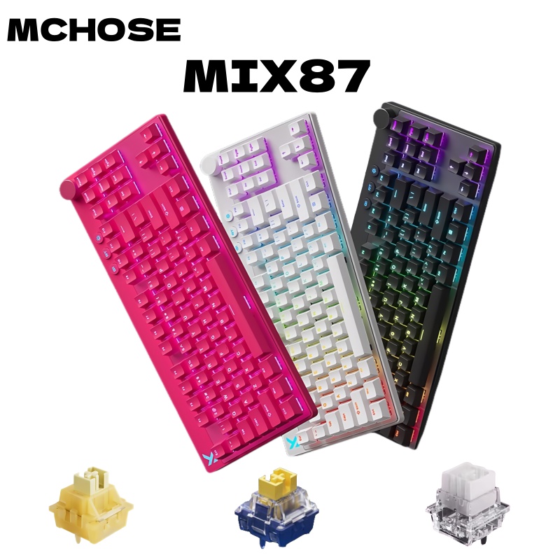 MCHOSE MIX87 Magnetic Swtich K - Gaming Keyboard Expensive reseña y precio