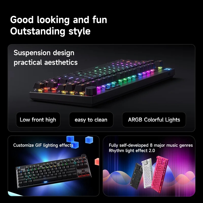 MCHOSE MIX87 Magnetic Swtich K - Gaming Keyboard Expensive reseña y precio