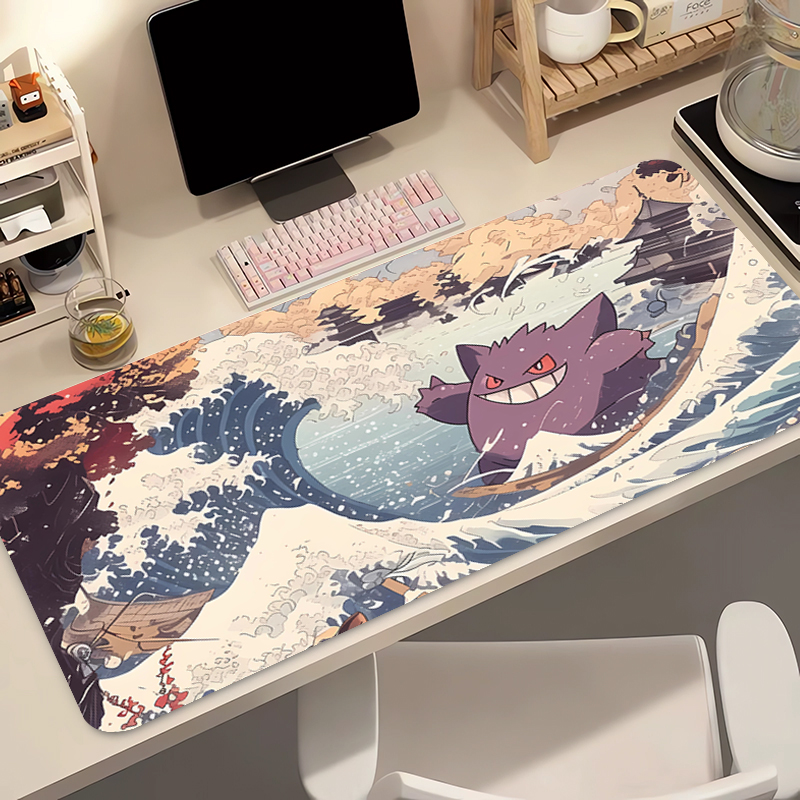 Anime Mouse Pad 90x40cm Pokemo - Gaming Keyboard Typewriter reseña y precio