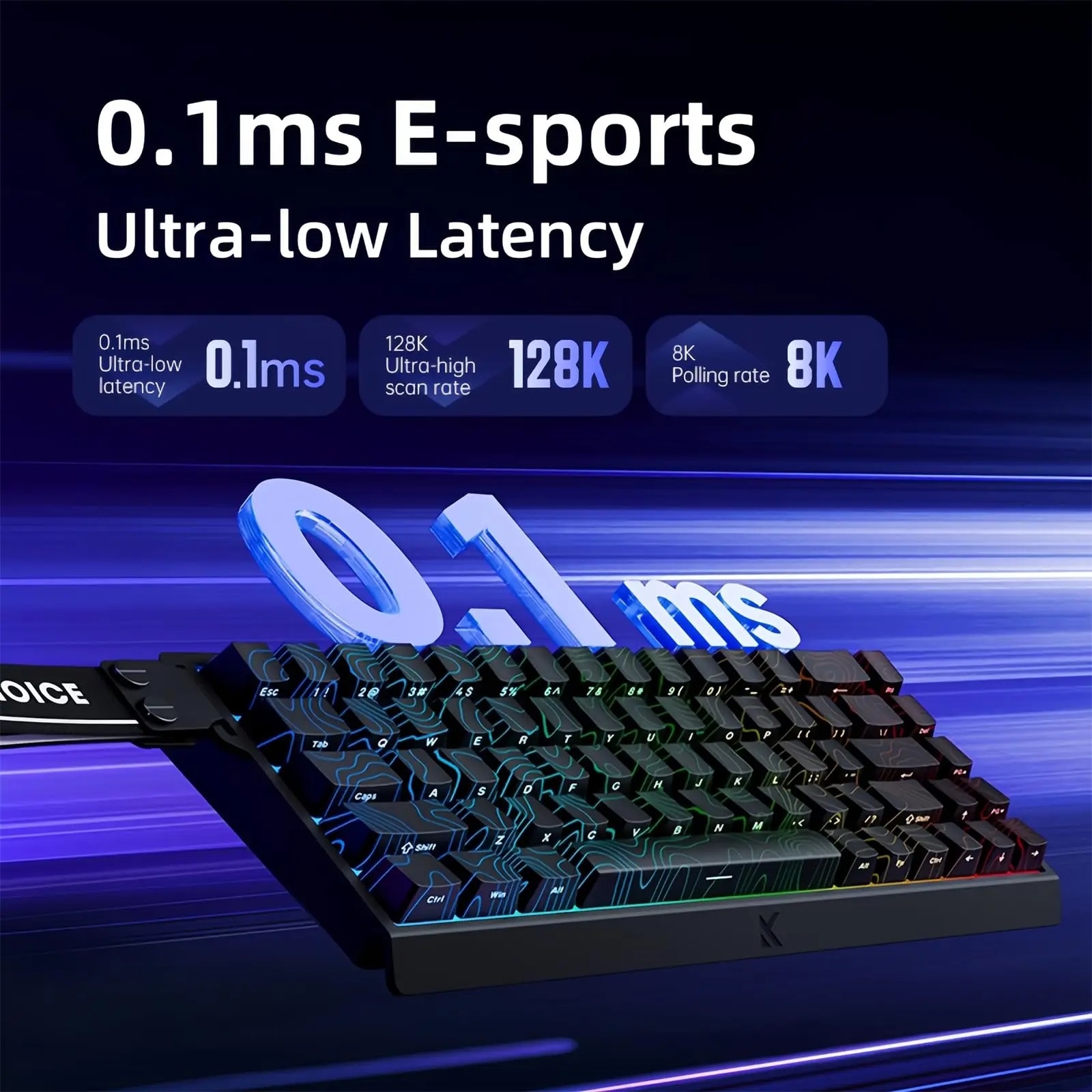 MCHOSE ACE 68 Magnetic Switch  - Gaming Keyboard Expensive reseña y precio