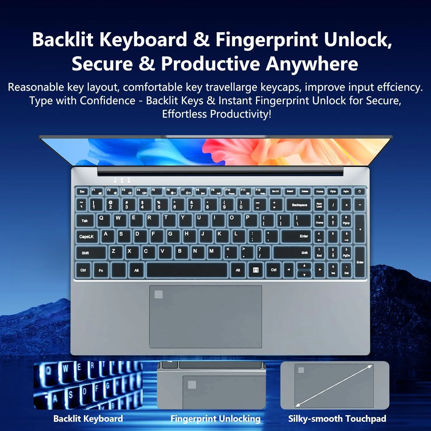 2026 LENO 15.6 Inch 4K HD Ultr - Gaming Keyboard 2026 reseña y precio