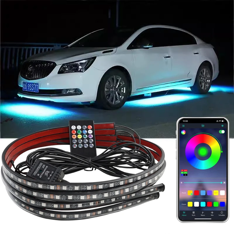 RGB Flexible LED Light bar Car - Rgb Underglow Strip reseña y precio