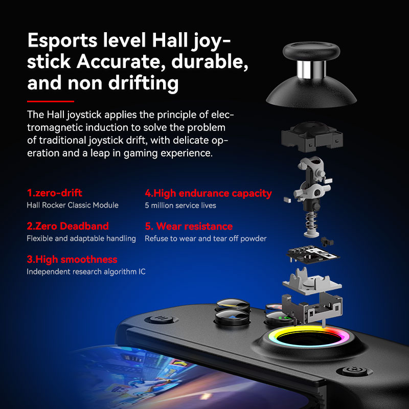 BSP D8 PRO RGB Tablet Controll - Gaming Keyboard Hall Effect reseña y precio