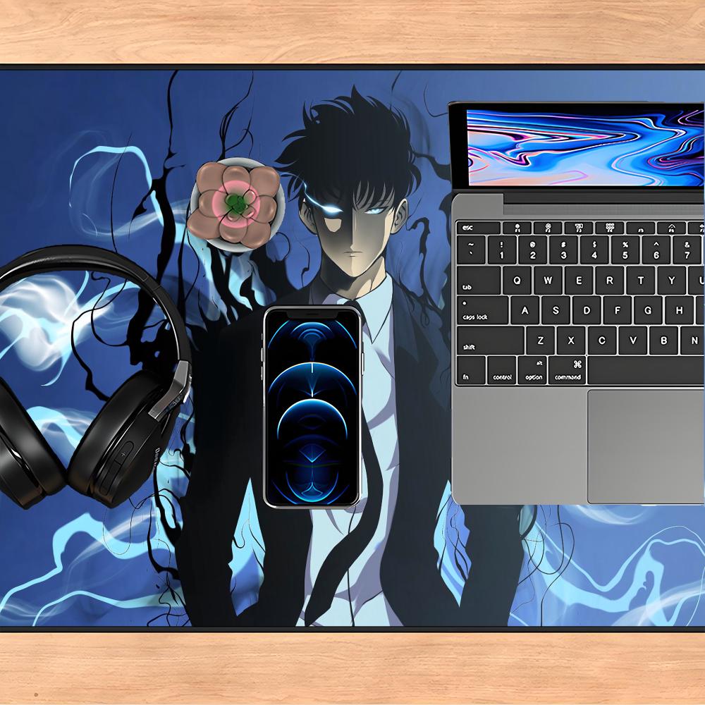 Anime Solo Leveling Mousepad H - Gaming Keyboard Typewriter reseña y precio