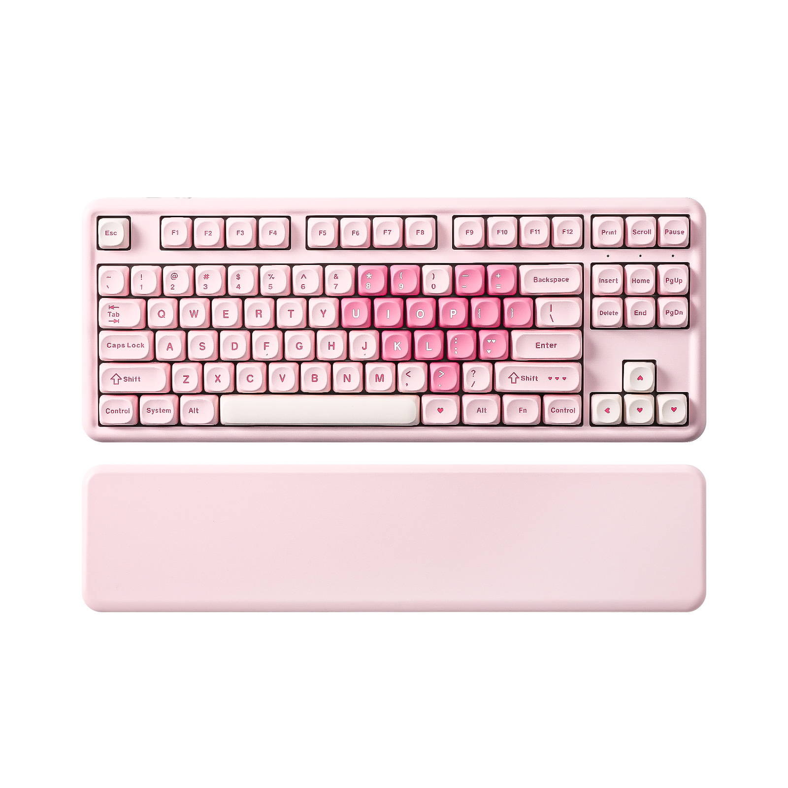 YUNZII B87 Pink Mechanical Gam - Keyboard Gaming Mac reseña y precio