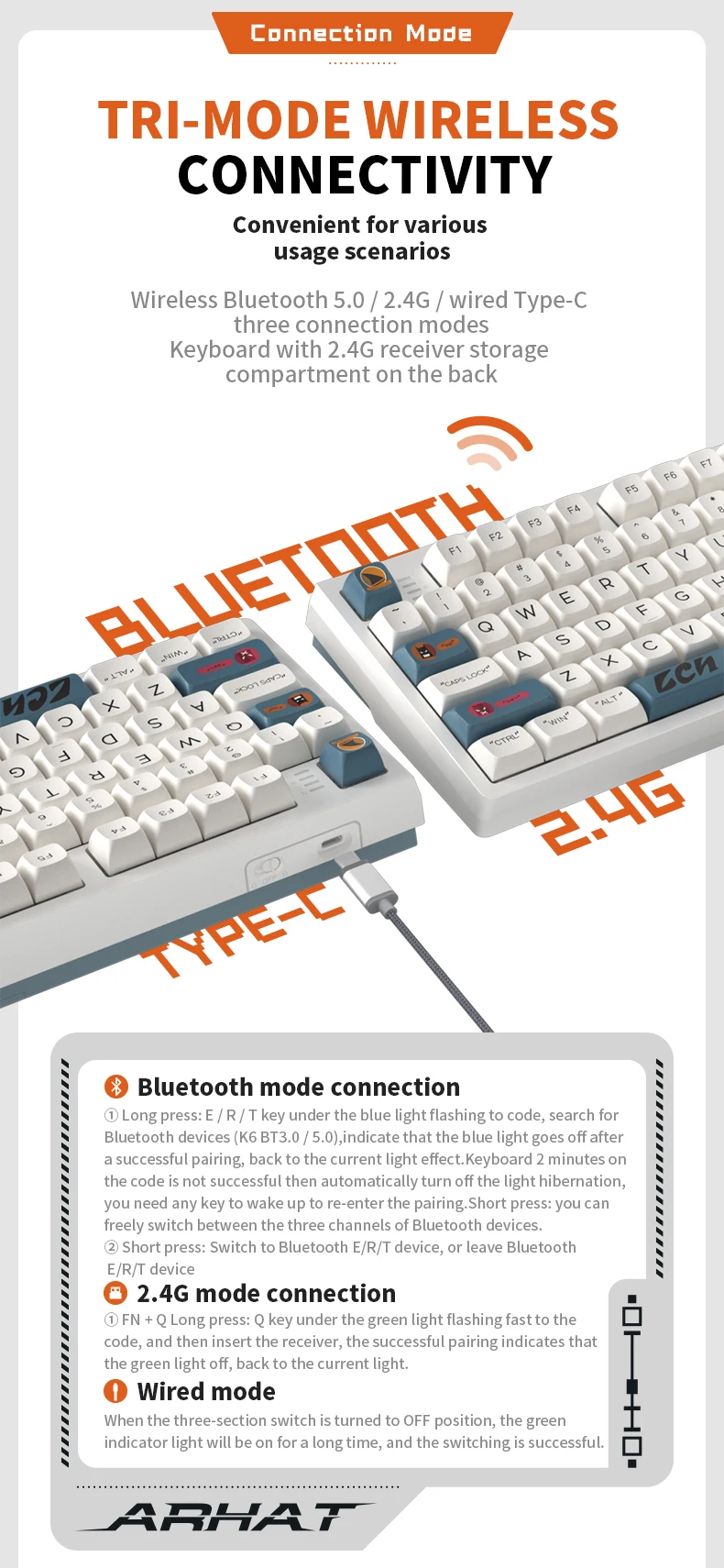 #For Darmoshark K6 Kit High Qu - Gaming Keyboard Tkl reseña y precio