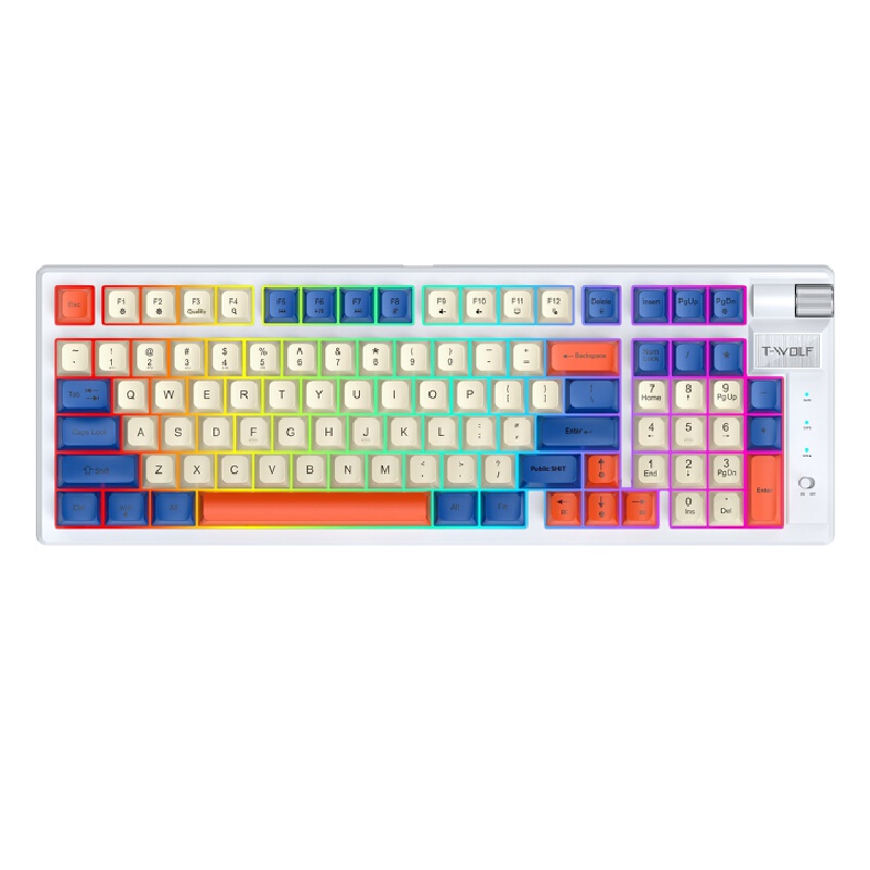 Retro Mechanical Keyboard Tri- - Gaming Keyboard Not Typing reseña y precio