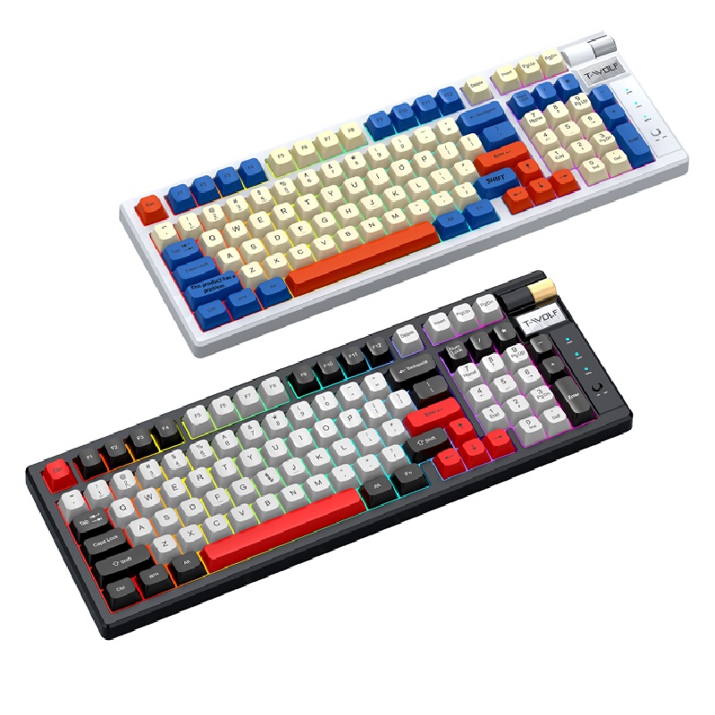 Retro Mechanical Keyboard Tri- - Gaming Keyboard Not Typing reseña y precio