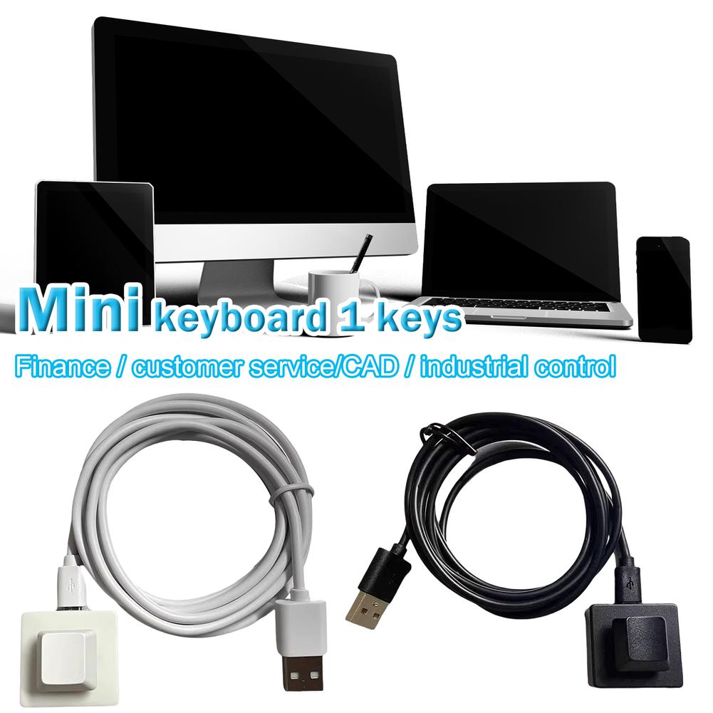 Mini Keypad One Key Custom Pro - Gaming Keyboard 1 Hand reseña y precio