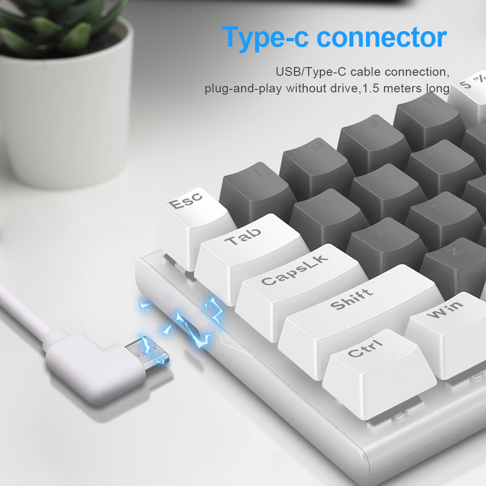 E-YOOSO Z11 RGB USB 60% Mini M - Gaming Keyboard E Yooso reseña y precio