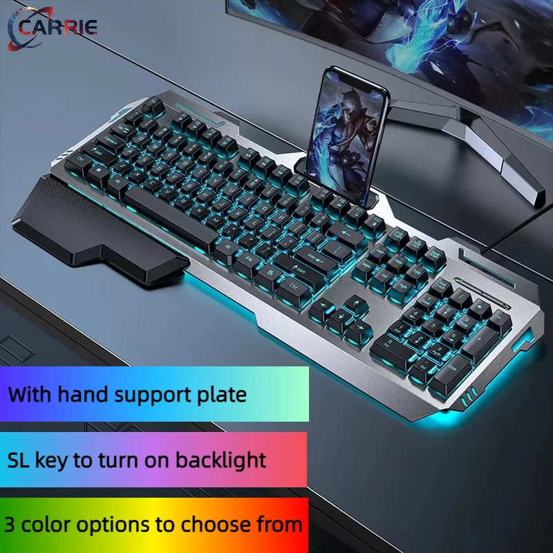 Gaming Keyboard RGB LED Backli - Gaming Keyboard 2026 reseña y precio