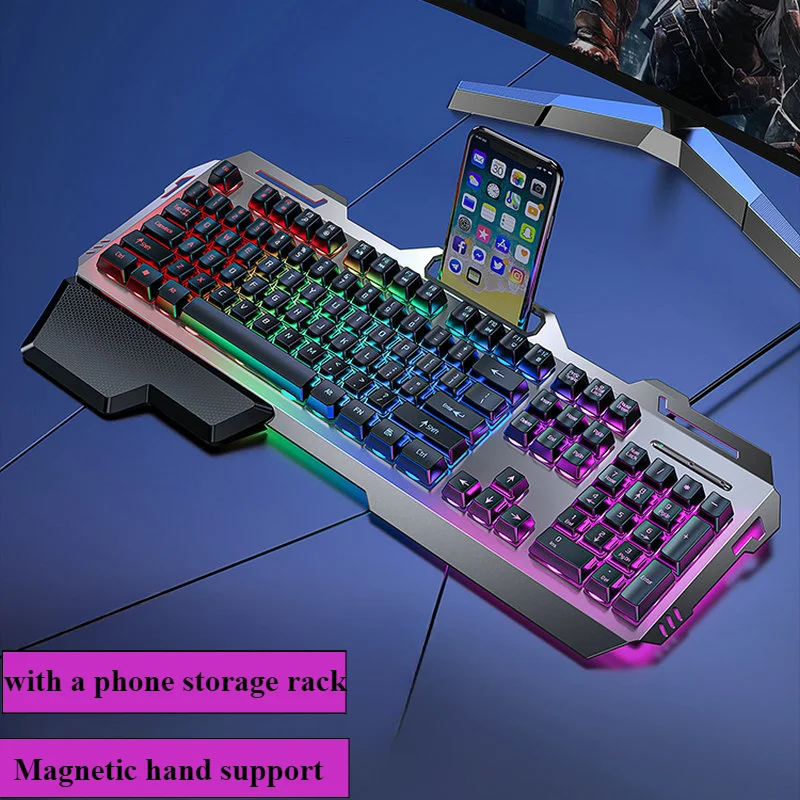 Gaming Keyboard RGB LED Backli - Gaming Keyboard 2026 reseña y precio