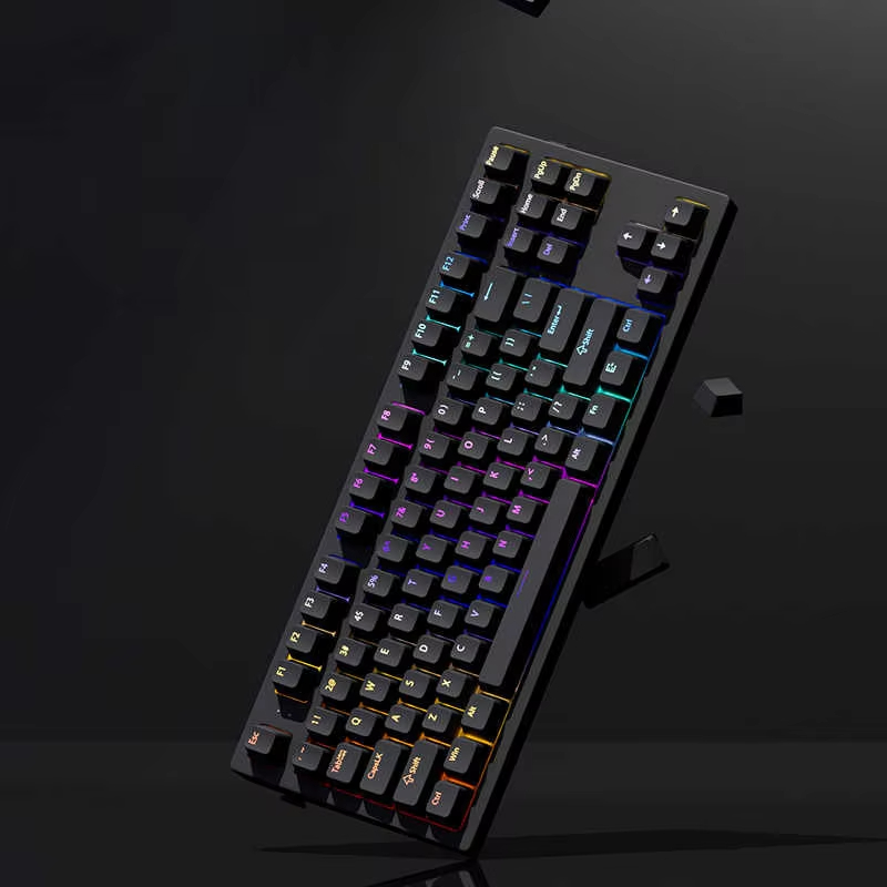 130+ Keys Black Custom Double  - Keyboard Gaming Black reseña y precio