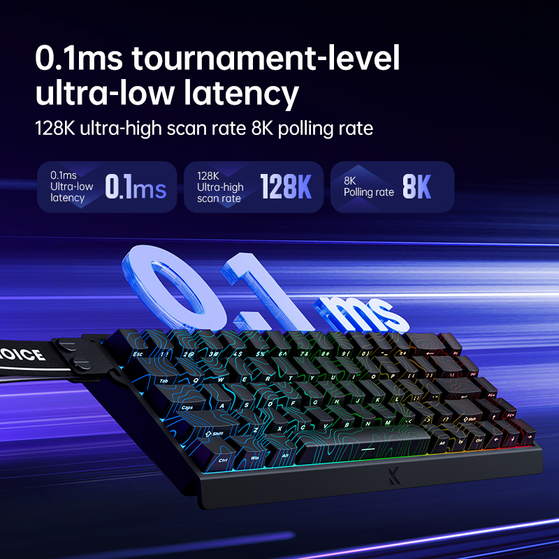 MCHOSE ACE68 ACE60 Pro Magneti - Gaming Keyboard Expensive reseña y precio