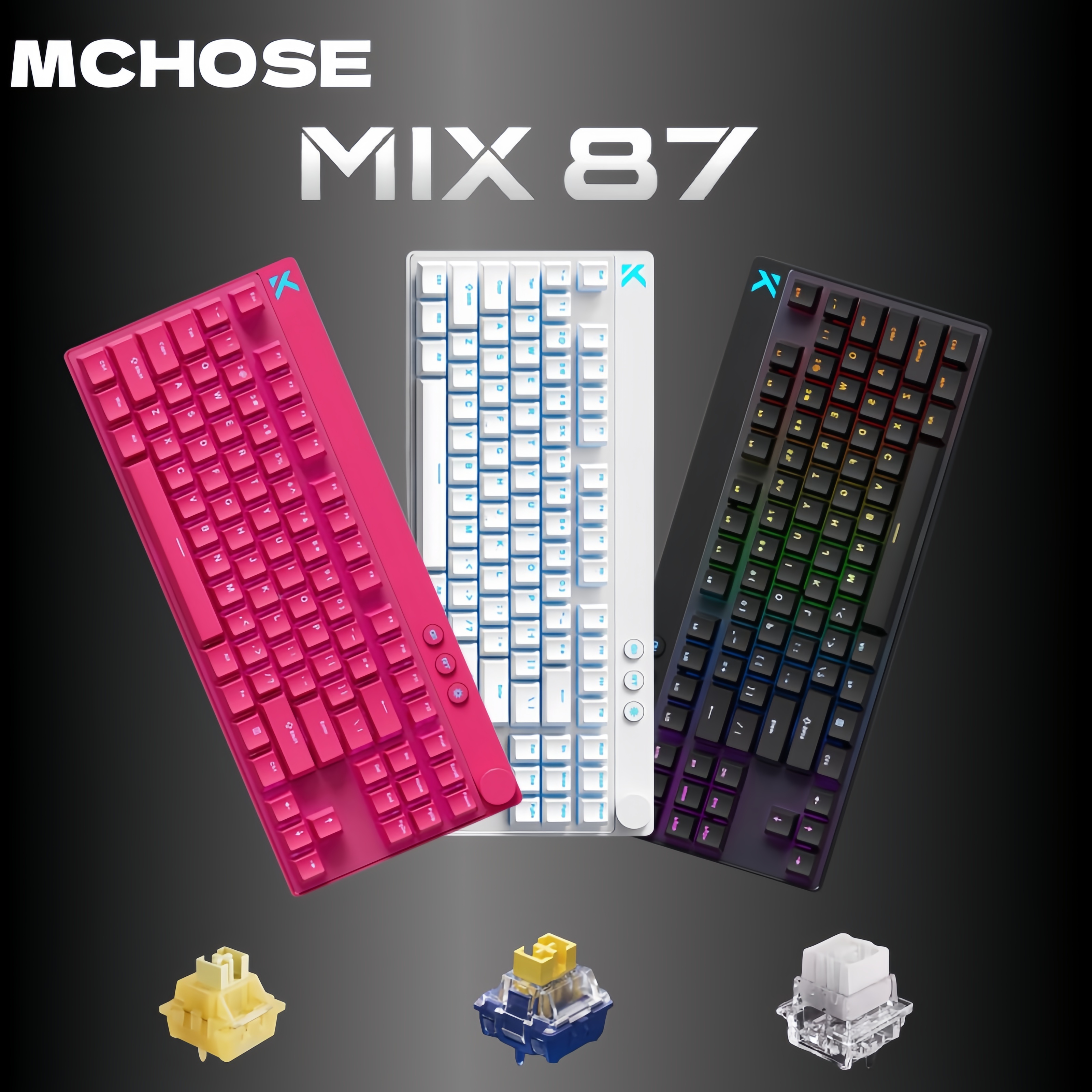 MCHOSE MIX87 Magnetic Swtich K - Gaming Keyboard Expensive reseña y precio