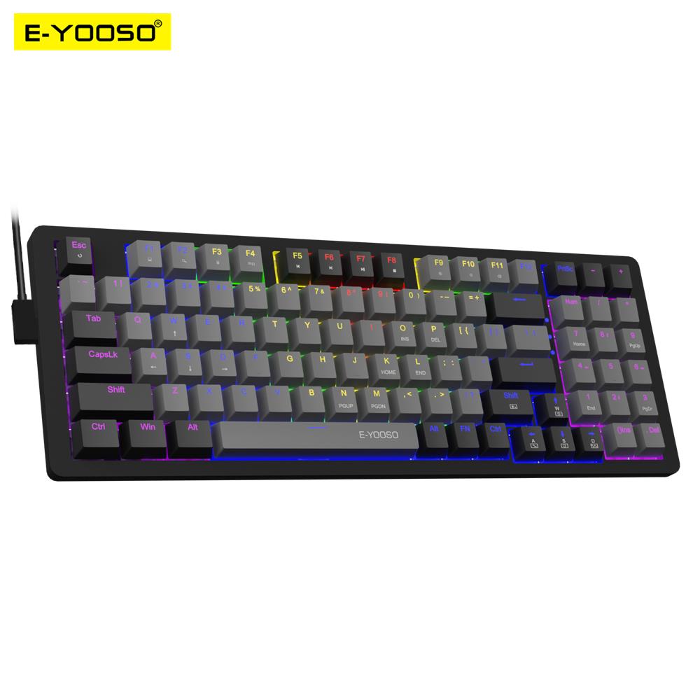 E-YOOSO Z94 USB Mechanical Gam - Gaming Keyboard E Yooso reseña y precio